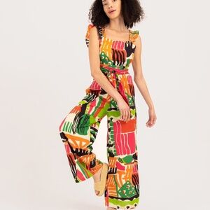 NWT Anthropologie Bel Kazan Evie Jumpsuit Size Small